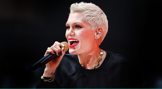 Jessie J performs Times Square New Year Eve Ball Drop 2015 2016 New York