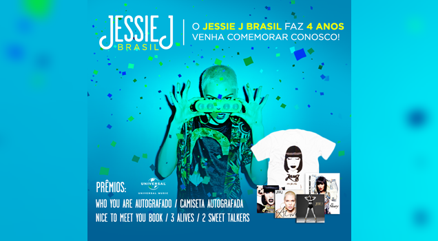 Promoção Jessie J Brasil